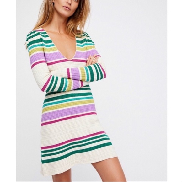 Free People Dresses & Skirts - NWT Free People Gidget Knit Sweater Dress